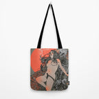 Mirrors & Smoke Tote Bag Gallery Image 2