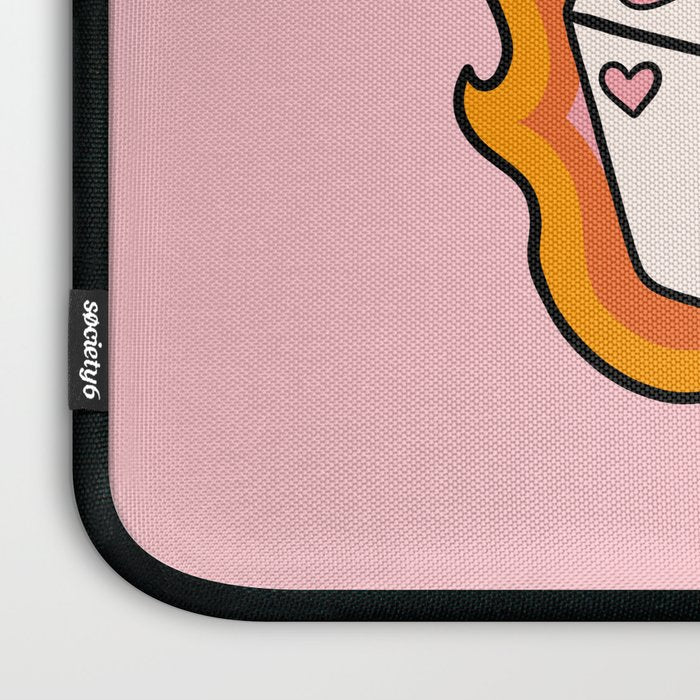 Flame Dice Laptop Sleeve Gallery Image 3