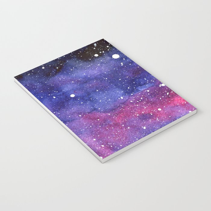 Nebula Galaxy Watercolor Space Sky Notebook Gallery Image 3