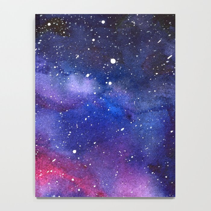 Nebula Galaxy Watercolor Space Sky Notebook Gallery Image 4