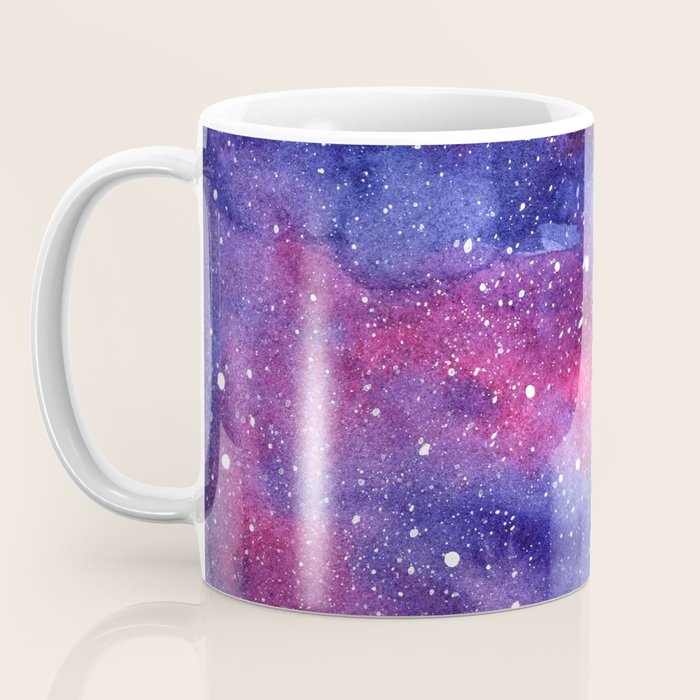 Nebula Galaxy Watercolor Space Sky Coffee Mug Gallery Image 3