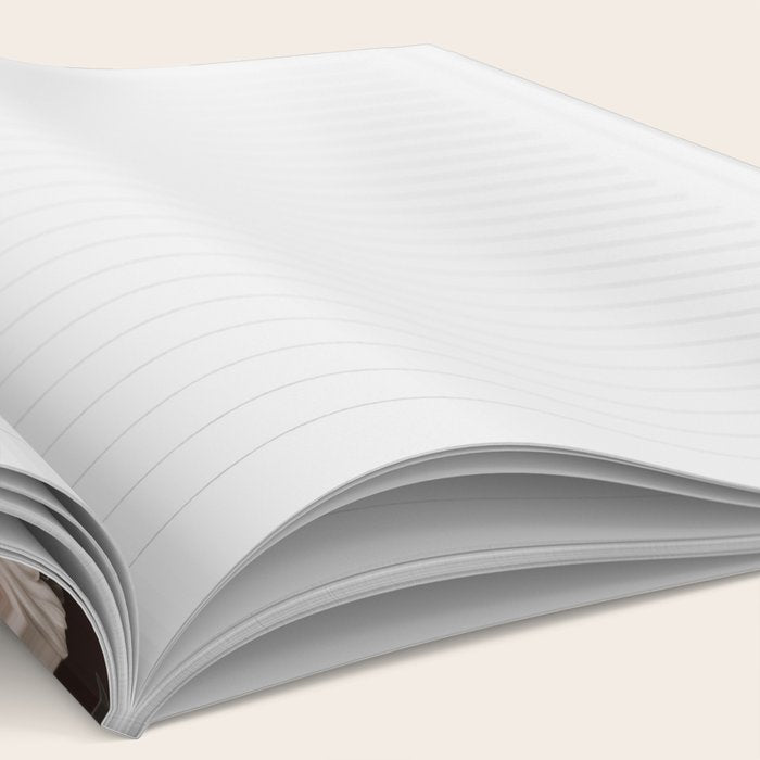 Opulent Floral Drama Moody Dark Brown Botanical Vibes Notebook Gallery Image 2