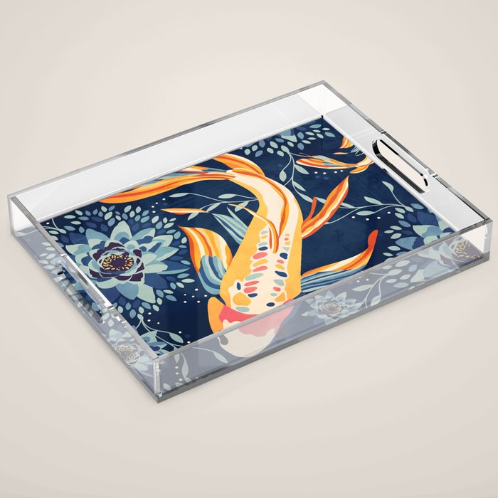 The Lotus Pond Acrylic Tray Gallery Image 1
