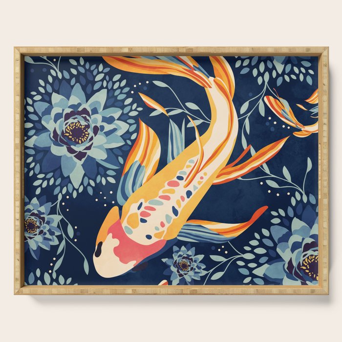 The Lotus Pond Serving Tray Gallery Image 1