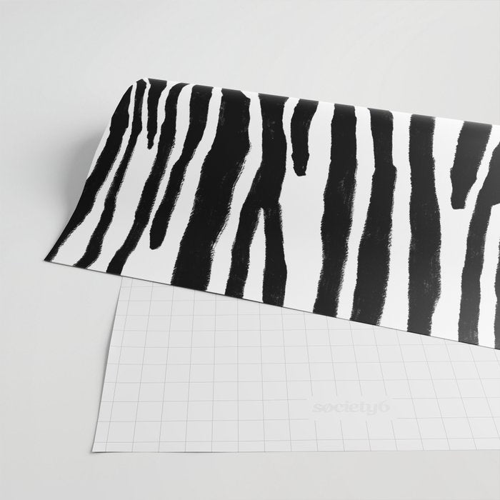 Zebra Stripes Pattern Wrapping Paper Gallery Image 2