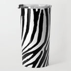 Zebra Stripes Pattern Travel Mug Gallery Image 3