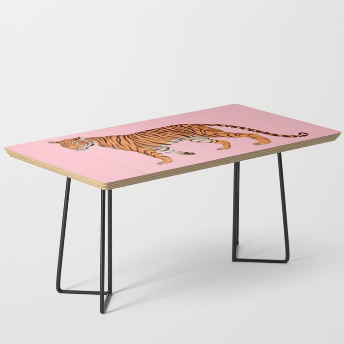 Tiger - Pink Coffee Table Gallery Image 1