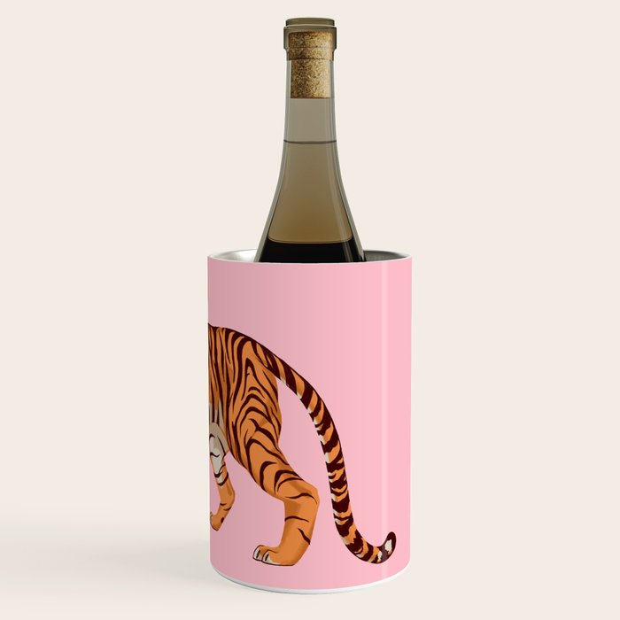 Tiger - Pink Wine Chiller Gallery Image 3