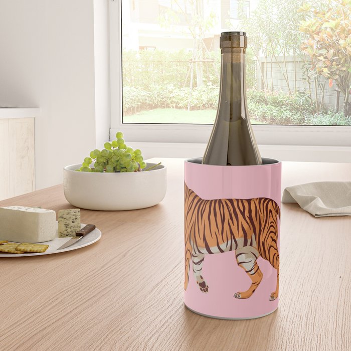 Tiger - Pink Wine Chiller Gallery Image 4