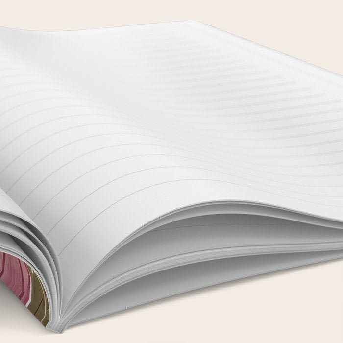 Exotic Plum Bohemian Floral Notebook Gallery Image 2