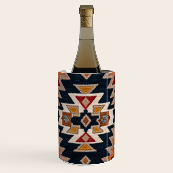 Southwestern Colorful Bohemian Wine Chiller Gallery Image 1