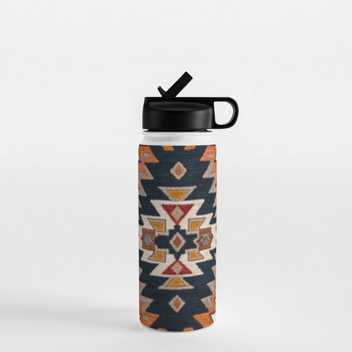 Southwestern Colorful Bohemian Water Bottle Gallery Image 1