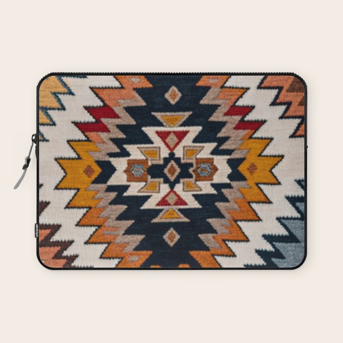 Southwestern Colorful Bohemian Laptop Sleeve Gallery Image 1