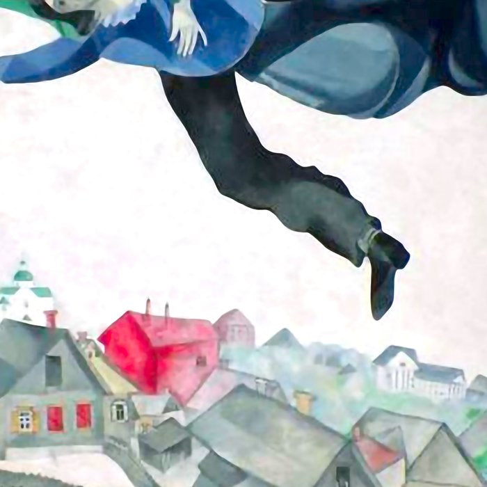 Over the Town by Marc Chagal ,marc chagall famous paintings Coffee Mug Gallery Image 2