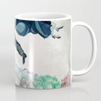 Over the Town by Marc Chagal ,marc chagall famous paintings Coffee Mug Gallery Image 1