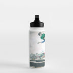 Over the Town by Marc Chagal ,marc chagall famous paintings Water Bottle Gallery Image 3