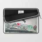 Over the Town by Marc Chagal ,marc chagall famous paintings Laptop Sleeve Gallery Image 2
