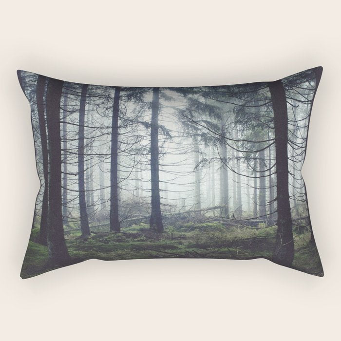 Through The Trees Rectangular Pillow Gallery Image 2