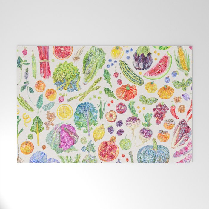 Seasonal Harvests - Neutral Welcome Mat Gallery Image 1