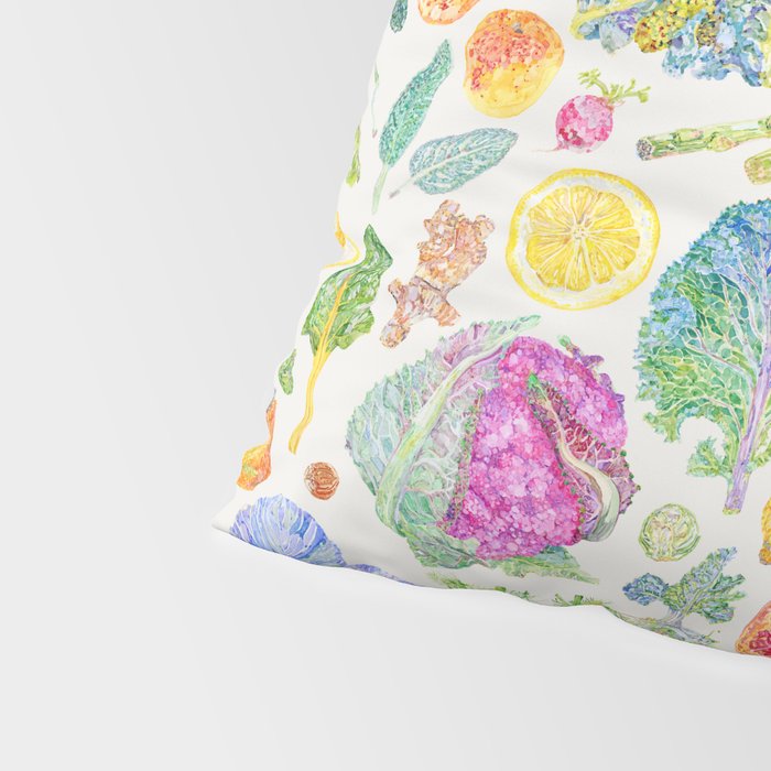 Seasonal Harvests - Neutral Pillow Sham Gallery Image 4