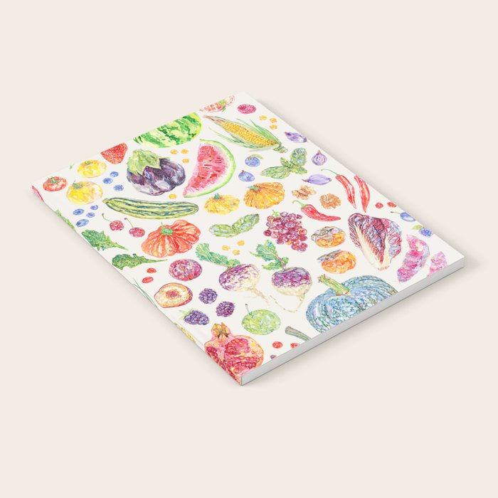 Seasonal Harvests - Neutral Notebook Gallery Image 1