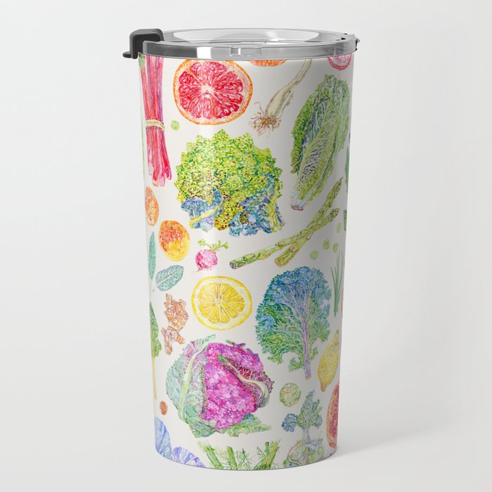 Seasonal Harvests - Neutral Travel Mug Gallery Image 3