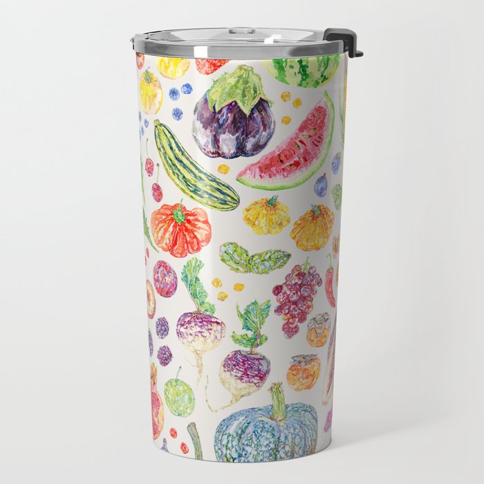 Seasonal Harvests - Neutral Travel Mug Gallery Image 2