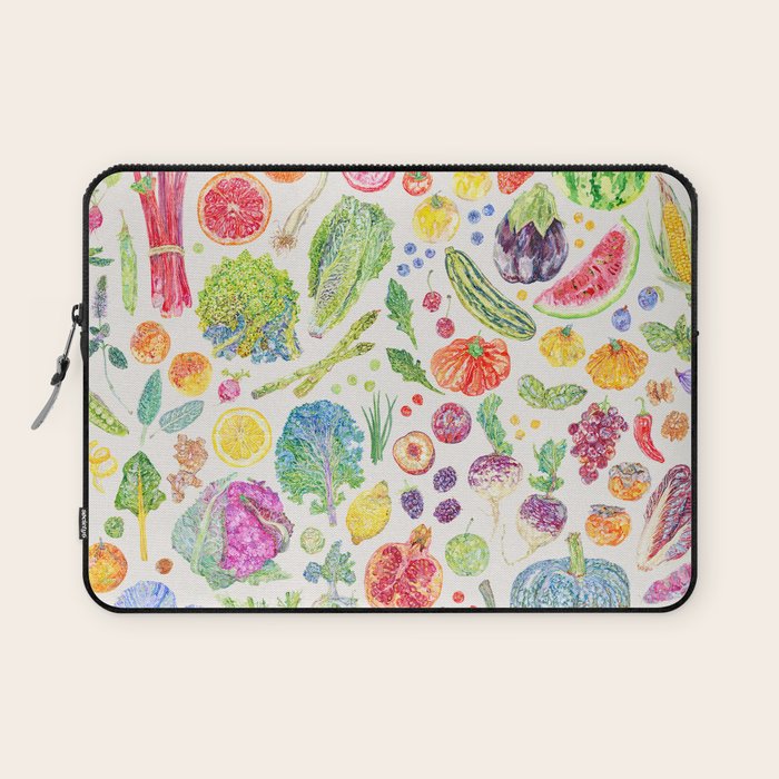 Seasonal Harvests - Neutral Laptop Sleeve Gallery Image 1