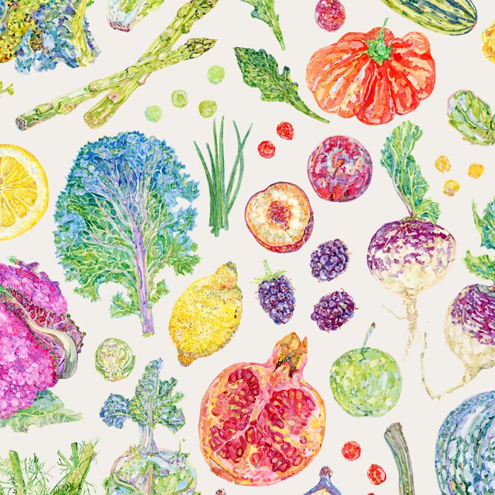 Seasonal Harvests - Neutral Coffee Mug Gallery Image 2