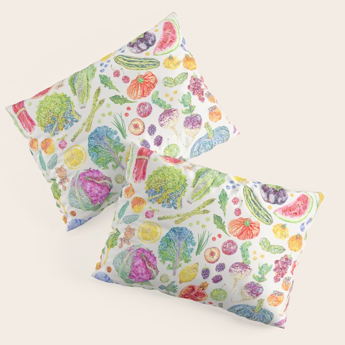 Seasonal Harvests - Neutral Pillow Sham Gallery Image 3