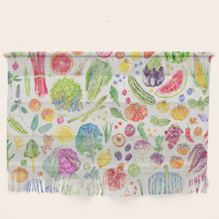 Seasonal Harvests - Neutral Wall Hanging Gallery Image 1