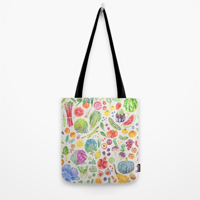 Seasonal Harvests - Neutral Tote Bag Gallery Image 2