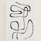 Minimalist One Line Modern Jigsaw Puzzle Gallery Image 1