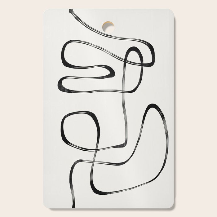 Minimalist One Line Modern Cutting Board Gallery Image 1