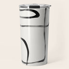 Minimalist One Line Modern Travel Mug Gallery Image 1