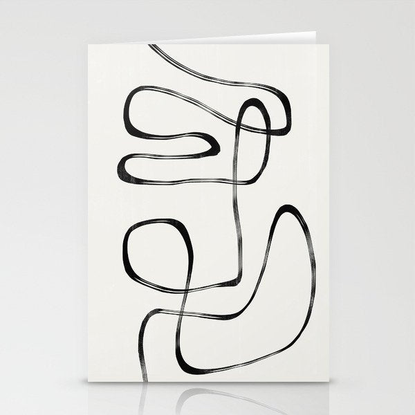 Minimalist One Line Modern Stationery Card Gallery Image 2