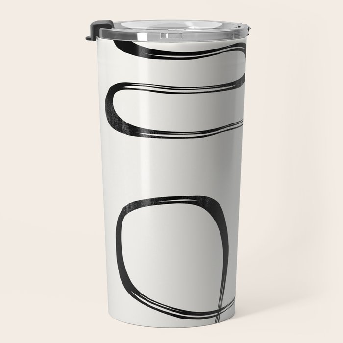 Minimalist One Line Modern Travel Mug Gallery Image 3
