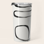 Minimalist One Line Modern Travel Mug Gallery Image 3