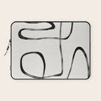 Minimalist One Line Modern Laptop Sleeve Gallery Image 1