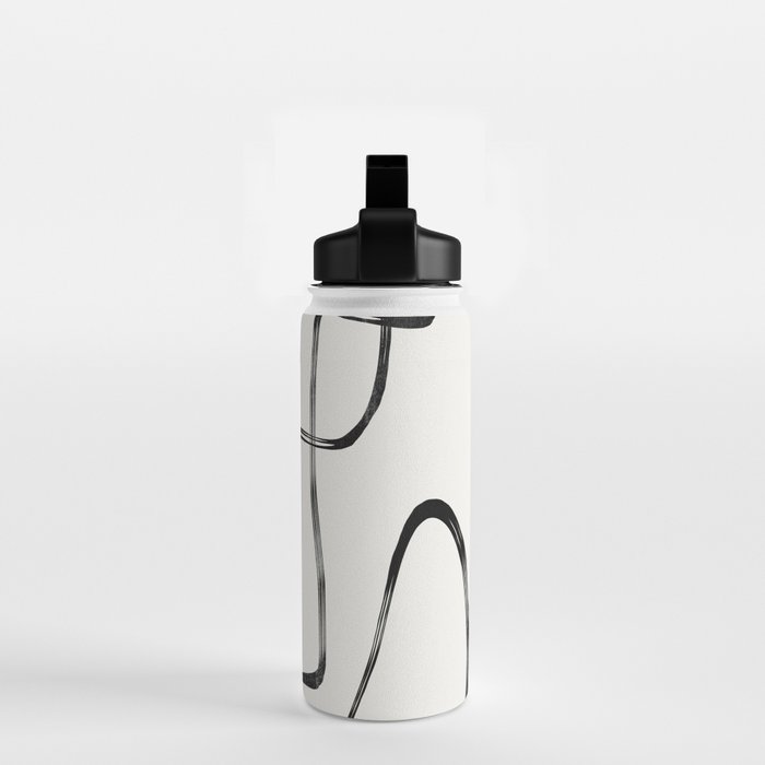 Minimalist One Line Modern Water Bottle Gallery Image 2