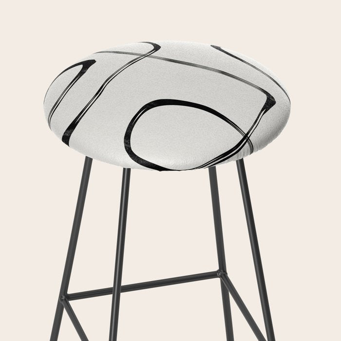 Minimalist One Line Modern Stool Gallery Image 2