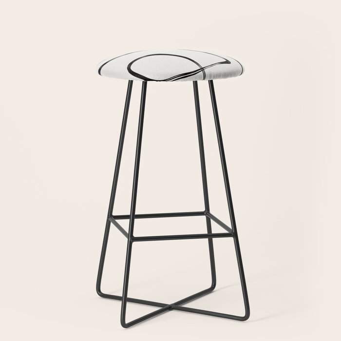 Minimalist One Line Modern Stool Gallery Image 1