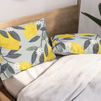 Fruit market retro Mallorca inspiration Pillow Sham Gallery Image 2