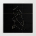 Single Nude Night Wood Wall Art Gallery Image 1