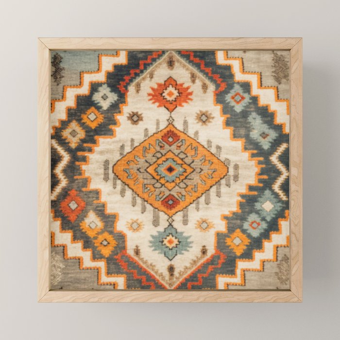 Southwestern Rustic Bohemian Design Mini Art Print Gallery Image 1