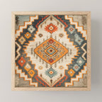 Southwestern Rustic Bohemian Design Mini Art Print Gallery Image 1