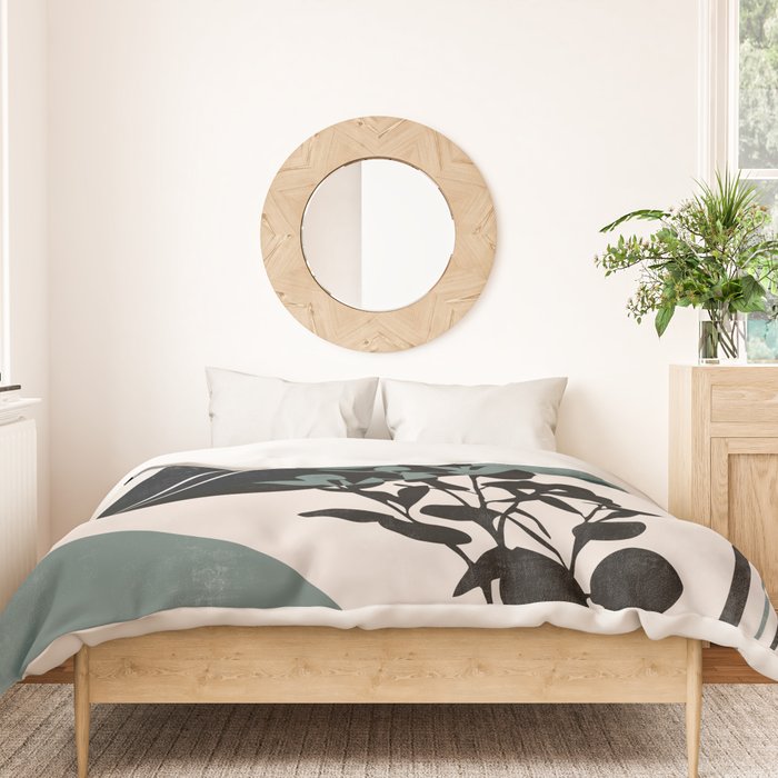 Eucalyptus Boho Botanical Duvet Cover Gallery Image 3