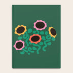 Colorful Abstract Sunflowers Notebook Gallery Image 4