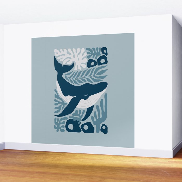 Whale Kingdom Wall Mural Gallery Image 2