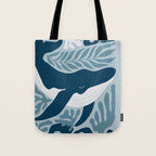 Whale Kingdom Tote Bag Gallery Image 1